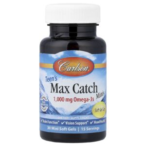Carlson Teens Max Catch Minis 30 Minicápsulas Softgel