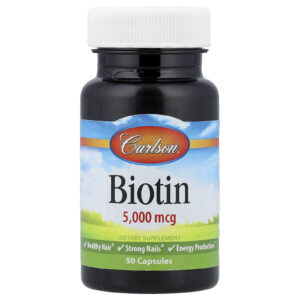 Carlson Biotina 5.000 mcg 50 Cápsulas