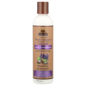 Okay Pure Naturals Black Jamaican Castor Oil® Condicionador Leave in Lavanda 237 ml (8 fl oz)
