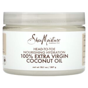 SheaMoisture Hidratação Nutritiva da Cabeça aos Pés Óleo de Coco 100% Virgem Extra 287 g (101 oz)