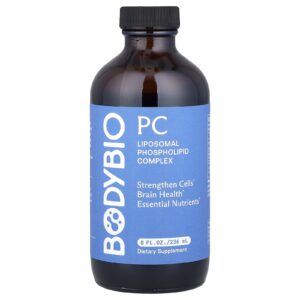 BodyBio PC Complexo de Fosfolipídeos Lipossomais 236 ml (8 fl oz)