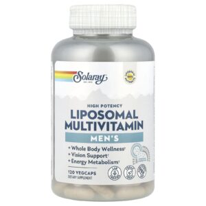 Solaray Multivitamínico Lipossomal para Homens Alta Potência 120 VegCaps