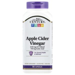 21st Century Vinagre de Maçã 90 Cápsulas