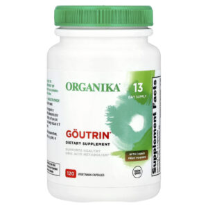 Organika Goutrin® com Cereja em Pó 120 Cápsulas Vegetarianas