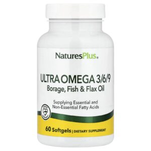 NaturesPlus Ultra Ômega 3/6/9 60 Cápsulas Softgel