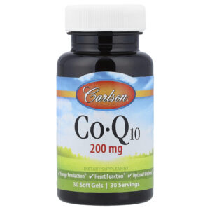 Carlson CoQ10 200 mg 30 Cápsulas Softgel