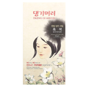 DAENG GI MEO RI Tintura de Erva Medicinal para Cabelo Preto 1 Kit