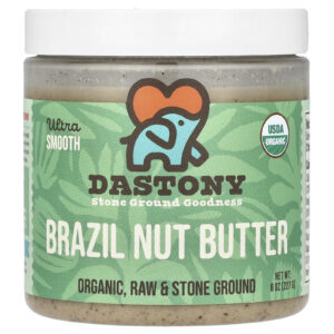 Dastony Manteiga de Castanha-do-Pará Orgânica Ultrasuave 227 g (8 oz)