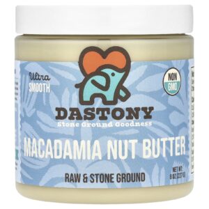 Dastony Manteiga de Macadâmia Orgânica Ultrasuave 227 g (8 oz)