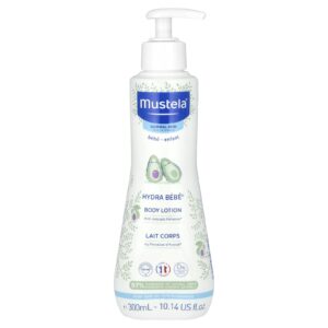 Mustela Bebês Loção Corporal Hydra Bébé com Abacate 300 ml (1014 fl oz)
