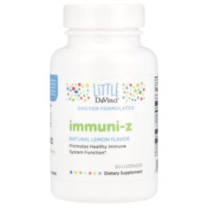 Little DaVinci Immuni-Z Limão Natural 60 Pastilhas