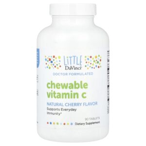 Little DaVinci Vitamina C Mastigável Cereja Natural 90 Comprimidos