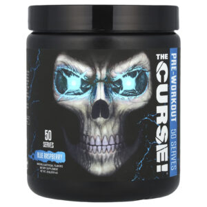 JNX Sports The Curse!® Pré-treino Framboesa Azul 250 g (88 oz)