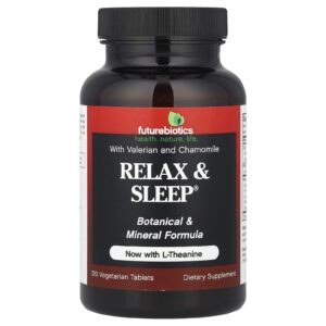 Futurebiotics Relax & Sleep® 120 Comprimidos Vegetarianos