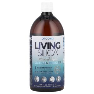 Silicium Laboratories Living Silica® da Orgono® Reforço de Colágeno 225 mg 1 L (338 fl oz)