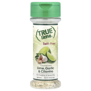 True Citrus Limão verdadeiro Limão Cristalizado Alho e Coentro Sem Sal 55 g (194 oz)