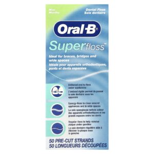 Oral-B Super Floss™ Menta 50 Fios Pré-Cortados