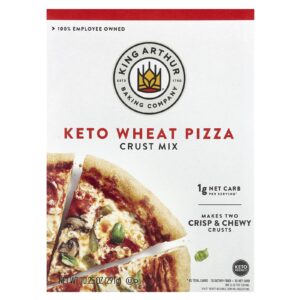 King Arthur Baking Company Pizza de Trigo Keto Mistura de Crosta 291 g (1025 oz)
