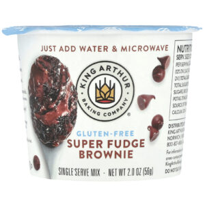 King Arthur Baking Company Brownie Super Fudge Mistura por Porção Individual 56 g (2 oz)