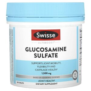 Swisse Ultiboost Sulfato de Glicosamina 1.500 mg 180 Comprimidos