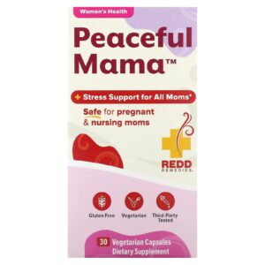 Redd Remedies Peaceful Mama 30 Cápsulas Vegetarianas