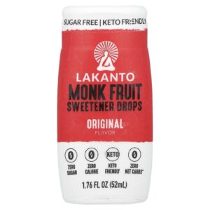 Lakanto Adoçante de Fruta-dos-monges em Gotas Original 52 ml (176 fl oz)