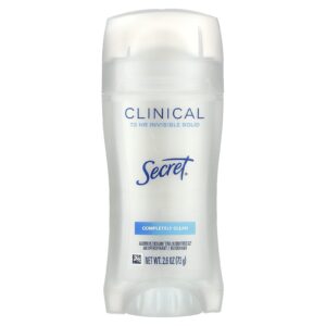 Secret Invisible Solid Deodorant Desodorante Sólido Invisível 72 Horas Completamente Limpo 73 g (26 oz)