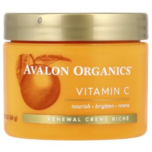 Avalon Organics Vitamina C Creme Nutritivo para Renovação 48 g (17 oz)