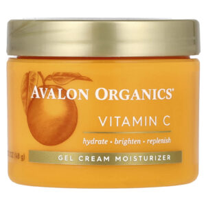 Avalon Organics Vitamina C Gel Creme Hidratante 48 g (17 oz)