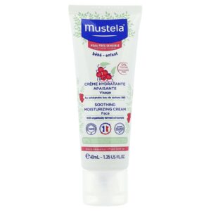 Mustela Creme Facial Hidratante Calmante com Schisandra Sem Fragrância 40 ml (135 fl oz)