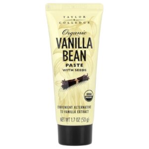 Taylor & Colledge Pasta de Fava de Baunilha Orgânica com Sementes 50 g (17 oz)