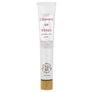 The Organic Skin Co. Máscara Esfoliante de Beleza Coming Up Roses Para Todos os Tipos de Pele Rosa e Bambu 60 ml (2 fl oz)