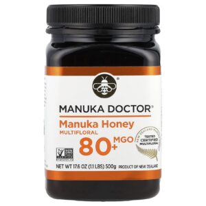 Manuka Doctor Mel de Manuka Multifloral MGO 80+ 500 g (176 oz)