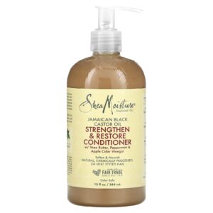 SheaMoisture Condicionador para Fortalecimento e Restauração do Óleo de Rícino Jamaicano Preto 384 ml (13 fl oz)