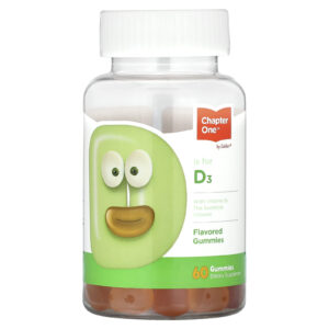 Chapter One Vitamina D3 60 Gomas (25 mcg (1.000 UI) por Goma)