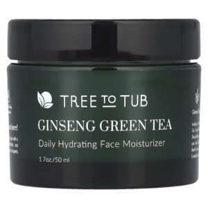 Tree To Tub Chá Verde de Ginseng Hidratante Facial Diário 50 ml (17 oz)