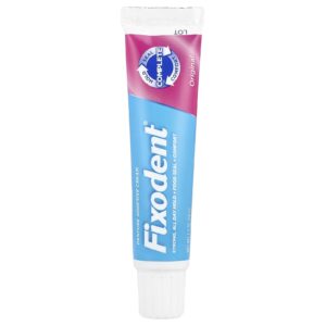 Fixodent Creme Adesivo para Prótese Dentária Original 68 g (24 oz)