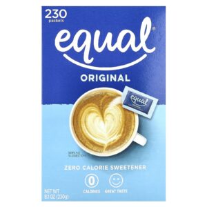 Equal Adoçante de Zero Calorias Original 230 Embalagens 230 g (81 oz)