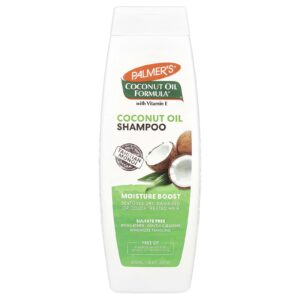 Palmers Coconut Oil Formula® com Vitamina E Shampoo Moisture Boost Cabelos Secos Danificados ou Tingidos 400 ml (135 fl oz)