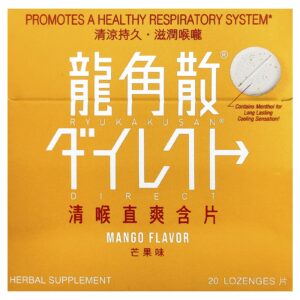 Ryukakusan Direto Manga 20 Pastilhas