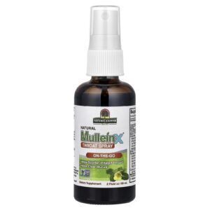 Natures Answer Spray para Garganta Natural MulleinX® 60 ml (2 fl oz)