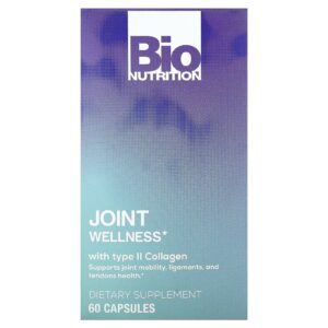 Bio Nutrition Bem-Estar Articular com Colágeno Tipo II 60 Cápsulas