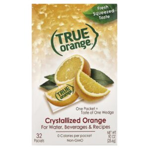 True Citrus Laranja Verdadeira Laranja Cristalizada 256 g (090 oz)