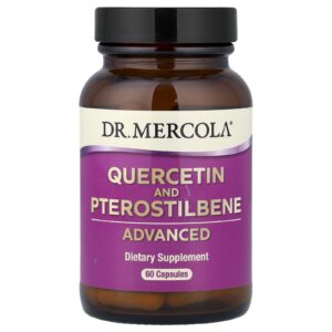 Dr. Mercola Quercetina e Pterostilbeno Avançado 60 Cápsulas