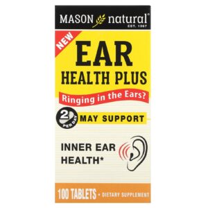 Mason Natural Ear Health Plus 100 Comprimidos