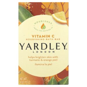 Yardley London Barra Nutritiva para Banho Vitamina C 113 g (4 oz)