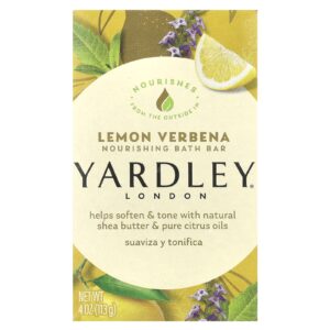 Yardley London Barra Nutritiva para Banho Limão e Verbena 113 g (4 oz)