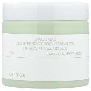 Celimax Ji Woo Gae Disco de Algodão Iluminador Corporal One Step 60 Discos 110 ml (371 fl oz)