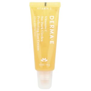 DERMA E Vitamina C Creme Aperfeiçoador para os Olhos sem olheiras 14 g (05 oz)