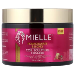 Mielle Creme para Esculpir em Bobinas Romã e Mel 340 g (12 oz)
